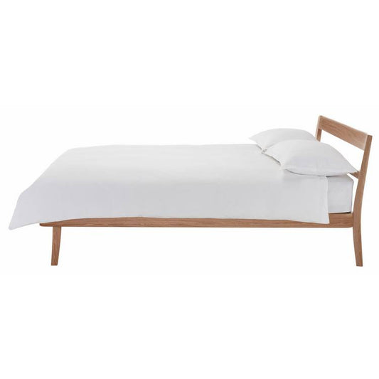 Habitat Tatsuma Double Wooden Bed Frame - Ash