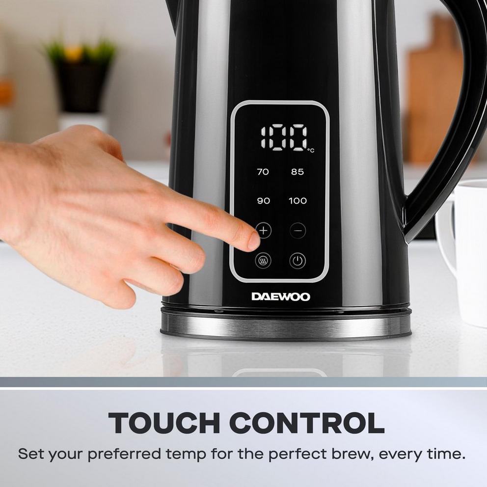 1.7L Black Digital Kettle