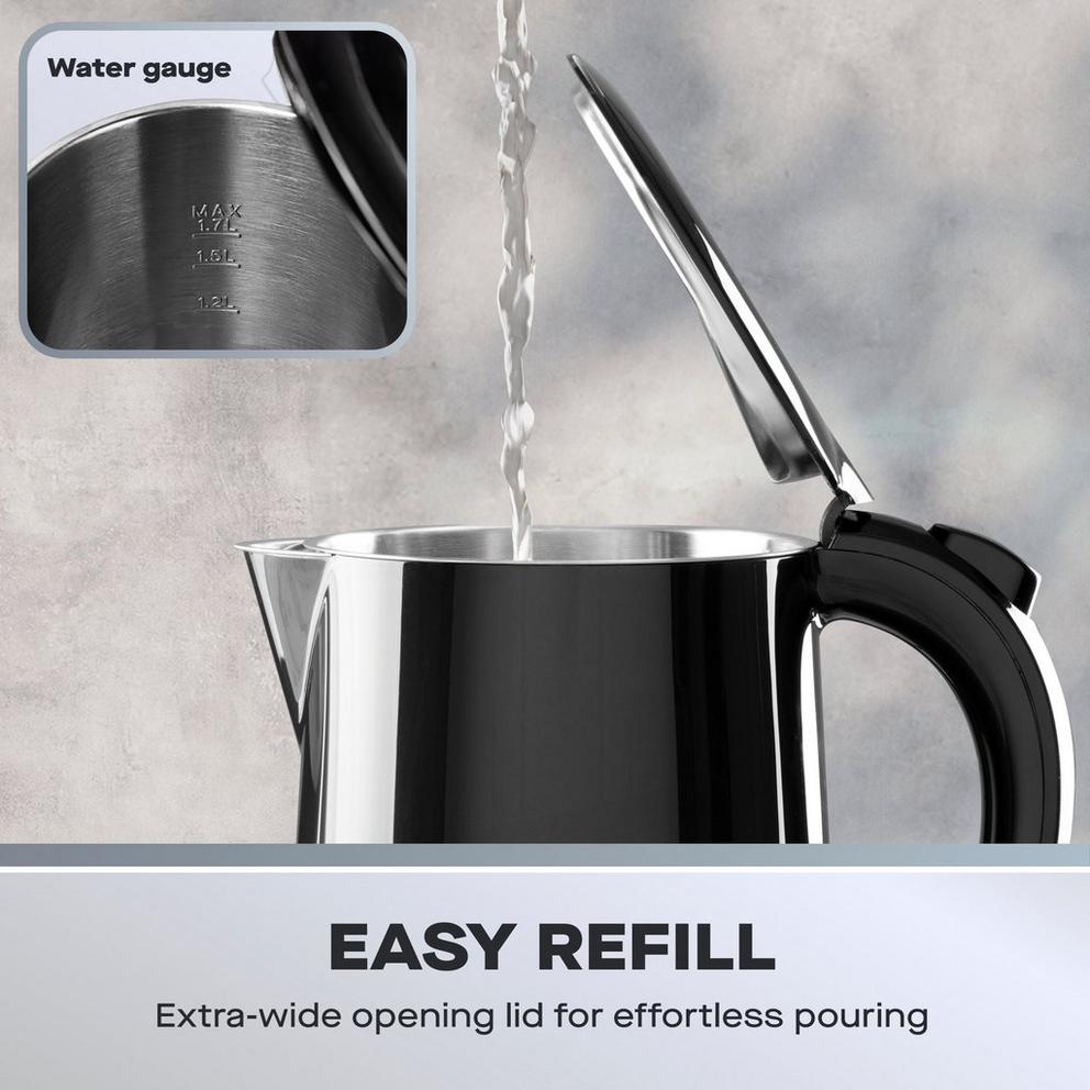 1.7L Black Digital Kettle