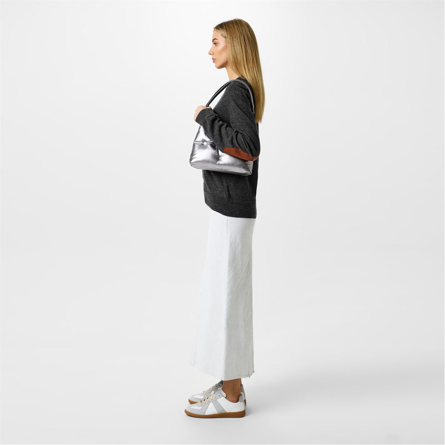 Replica Suede And Leather Sneakers