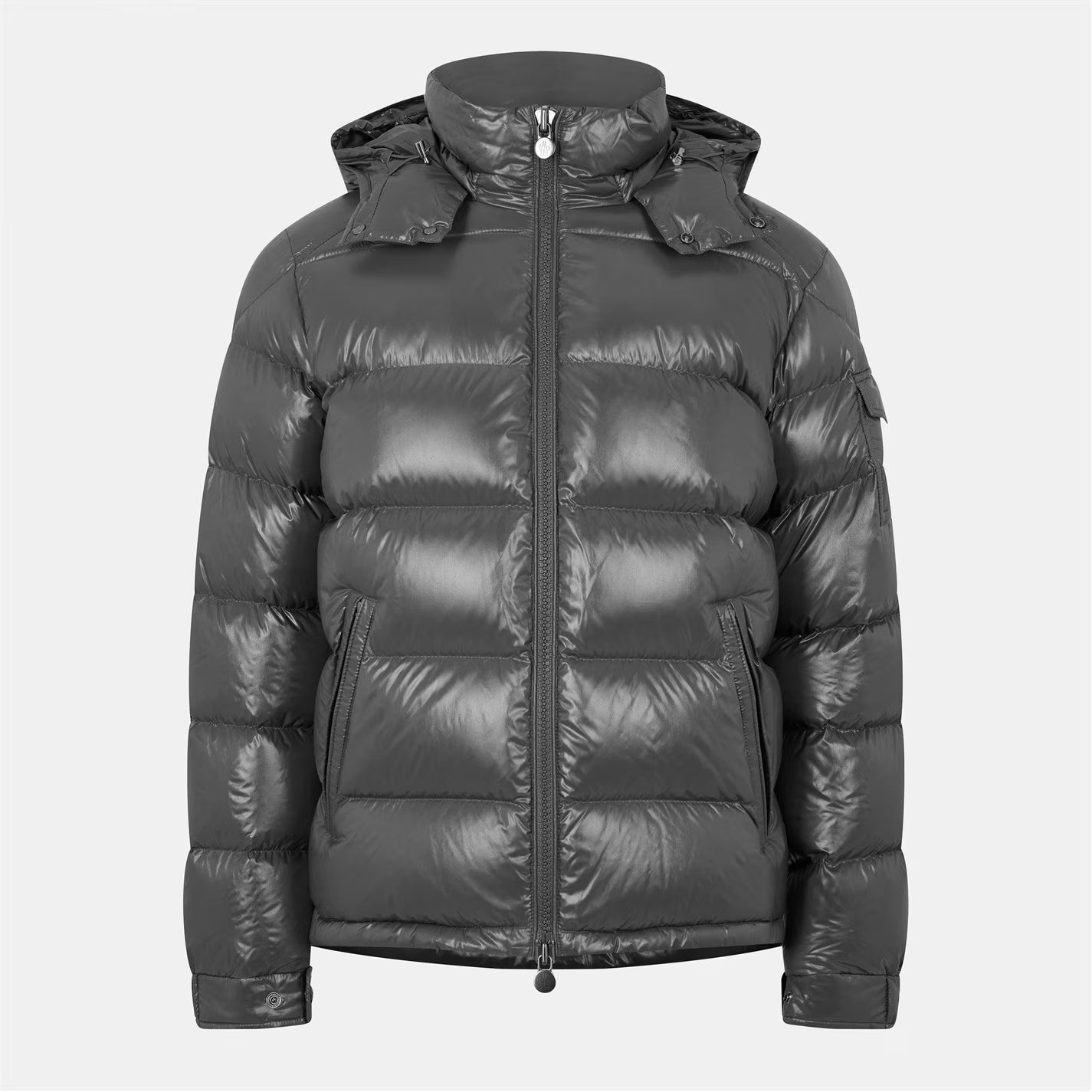 MONCLER Men's Maya Waterproof Down Detachable Hood Short Puffer Jacket