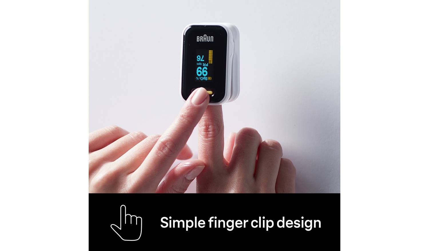 Braun YK-81CEU Fingertip Pulse Oximeter 1