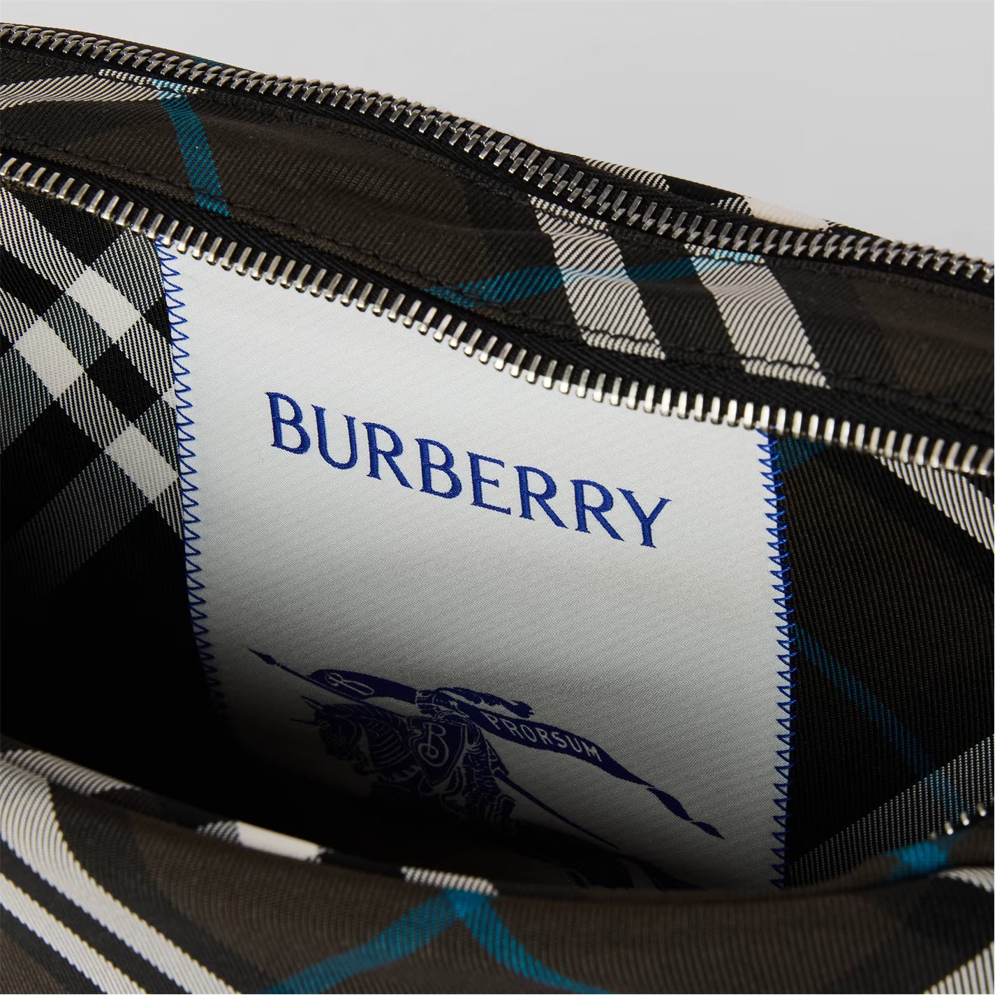 BURBERRY Check Crossbody Bag