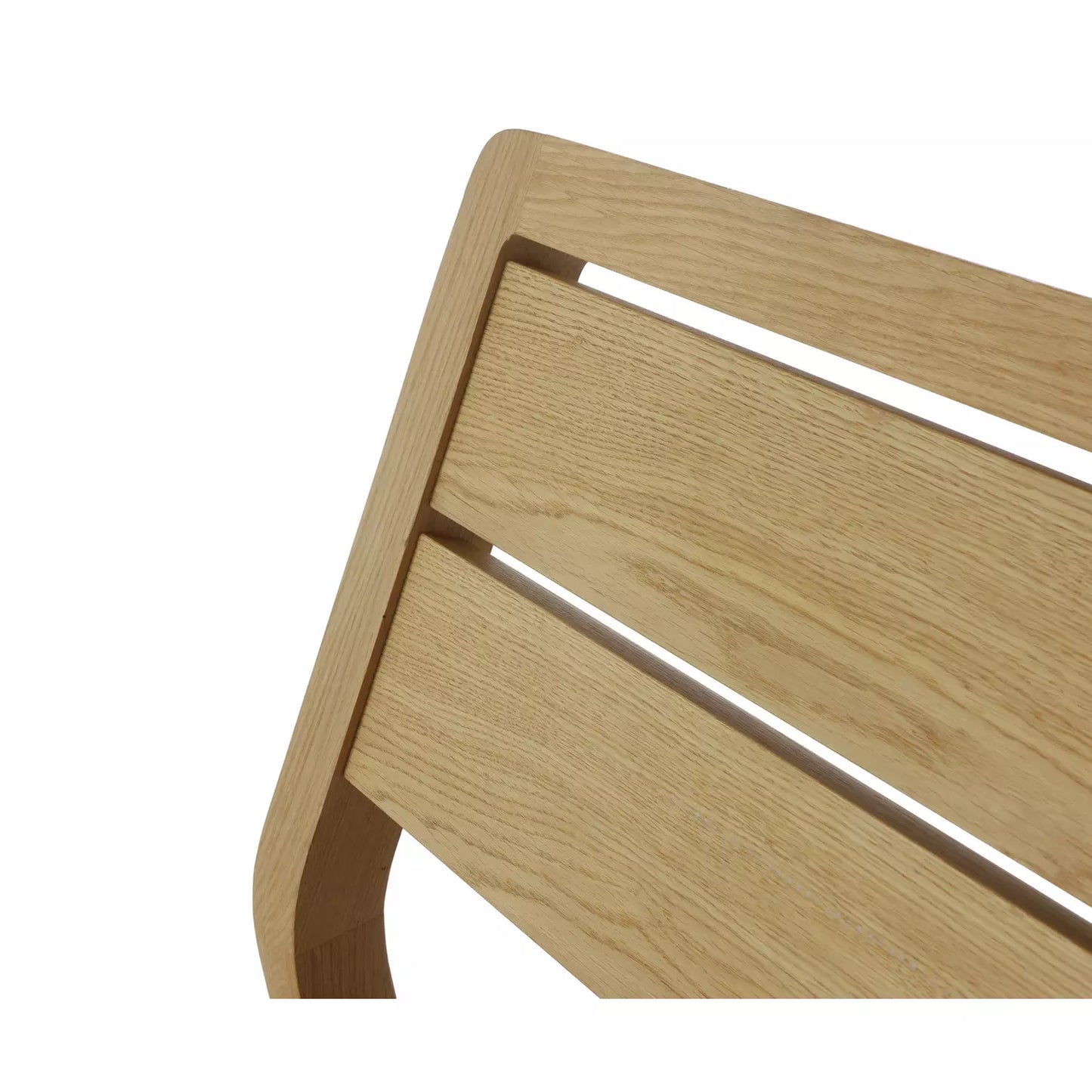 Habitat Radius Single Wooden Bed Frame - Oak