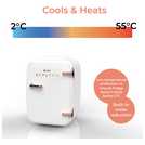 STYLPRO 4 Litre White Beauty Fridge