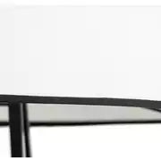Habitat Thasia Floor Lamp - Black and White