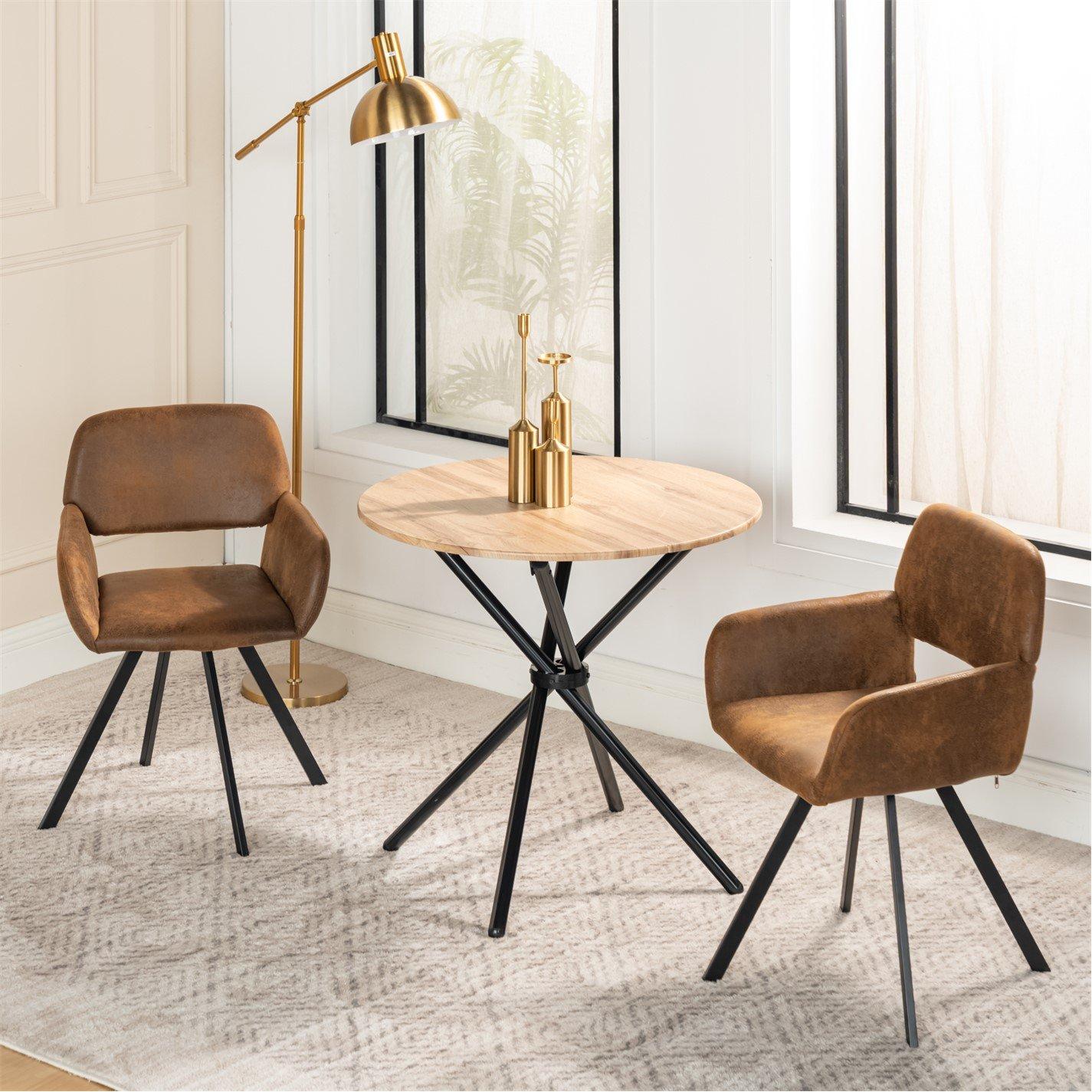 California Swivel Dining Chairs Set of 2