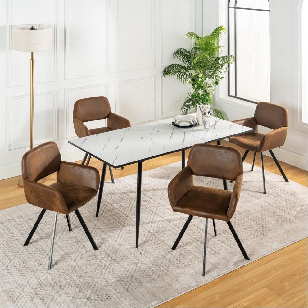 Swivel Dining Chairs Set of 2