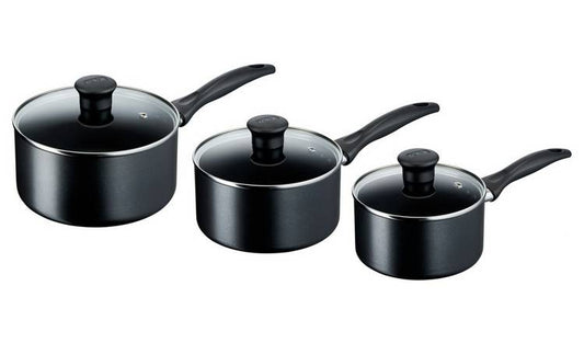 Tefal 3 Non stick Aluminium Induction Pan Set