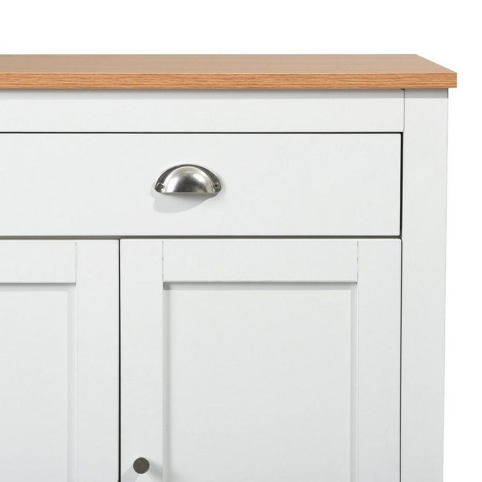 Three Doors Sideboard with Two Drawers