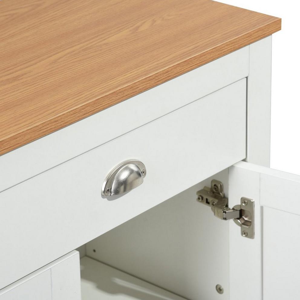 Three Doors Sideboard with Two Drawers