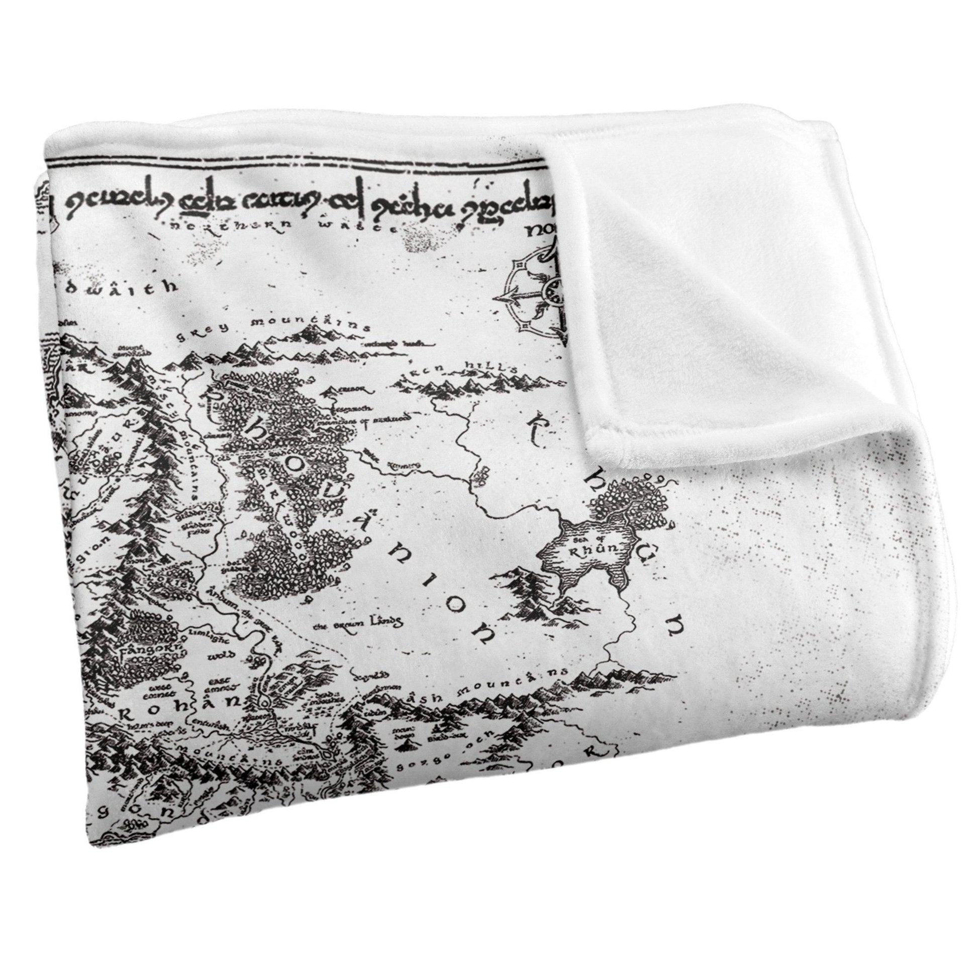 Metallic Middle Earth Blanket