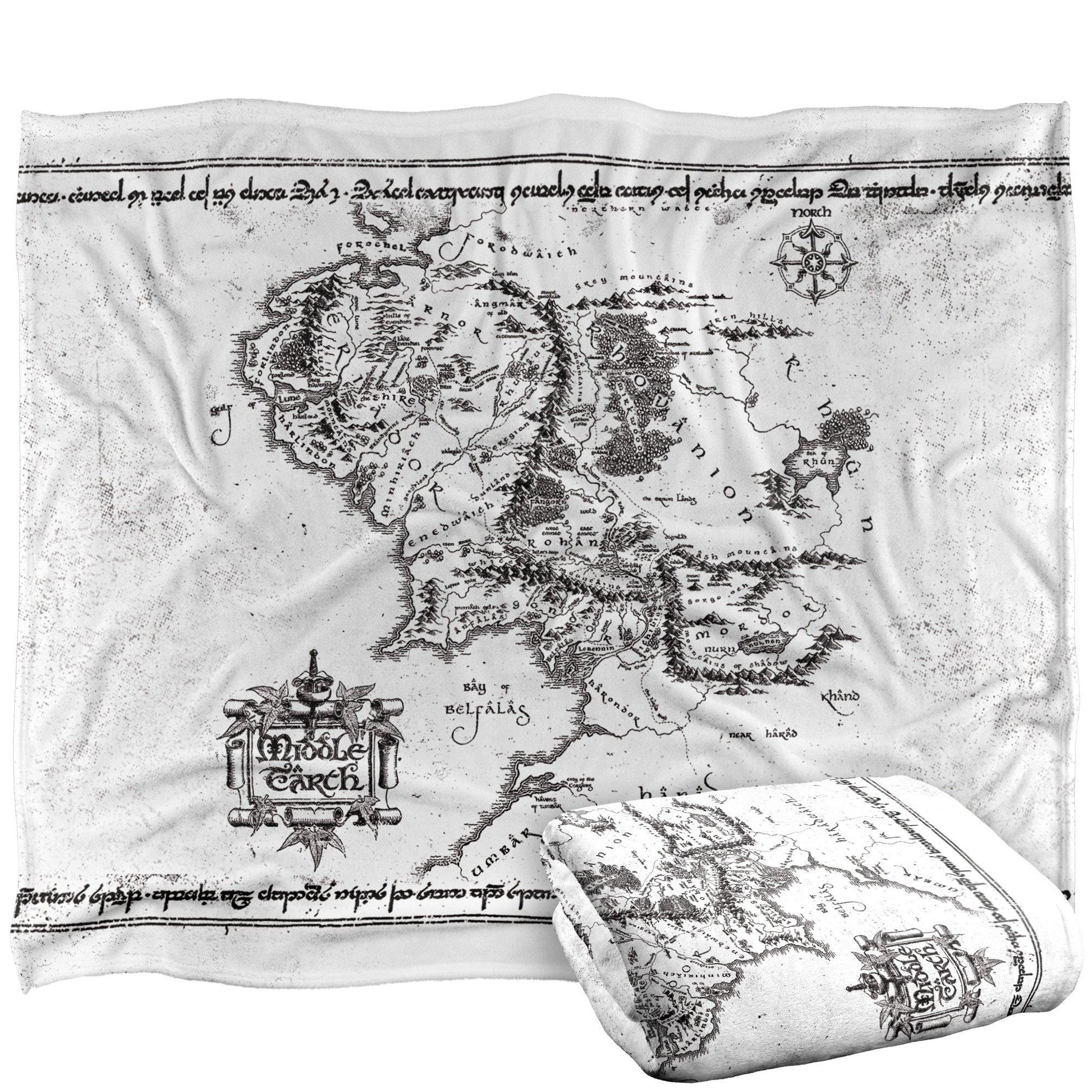 Metallic Middle Earth Blanket