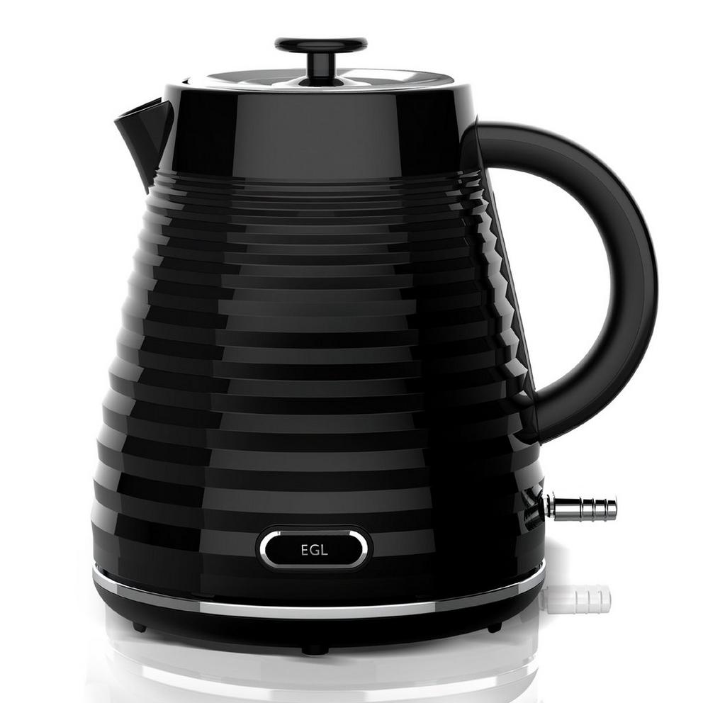 Kettle and 2 Slice Toaster - Grey