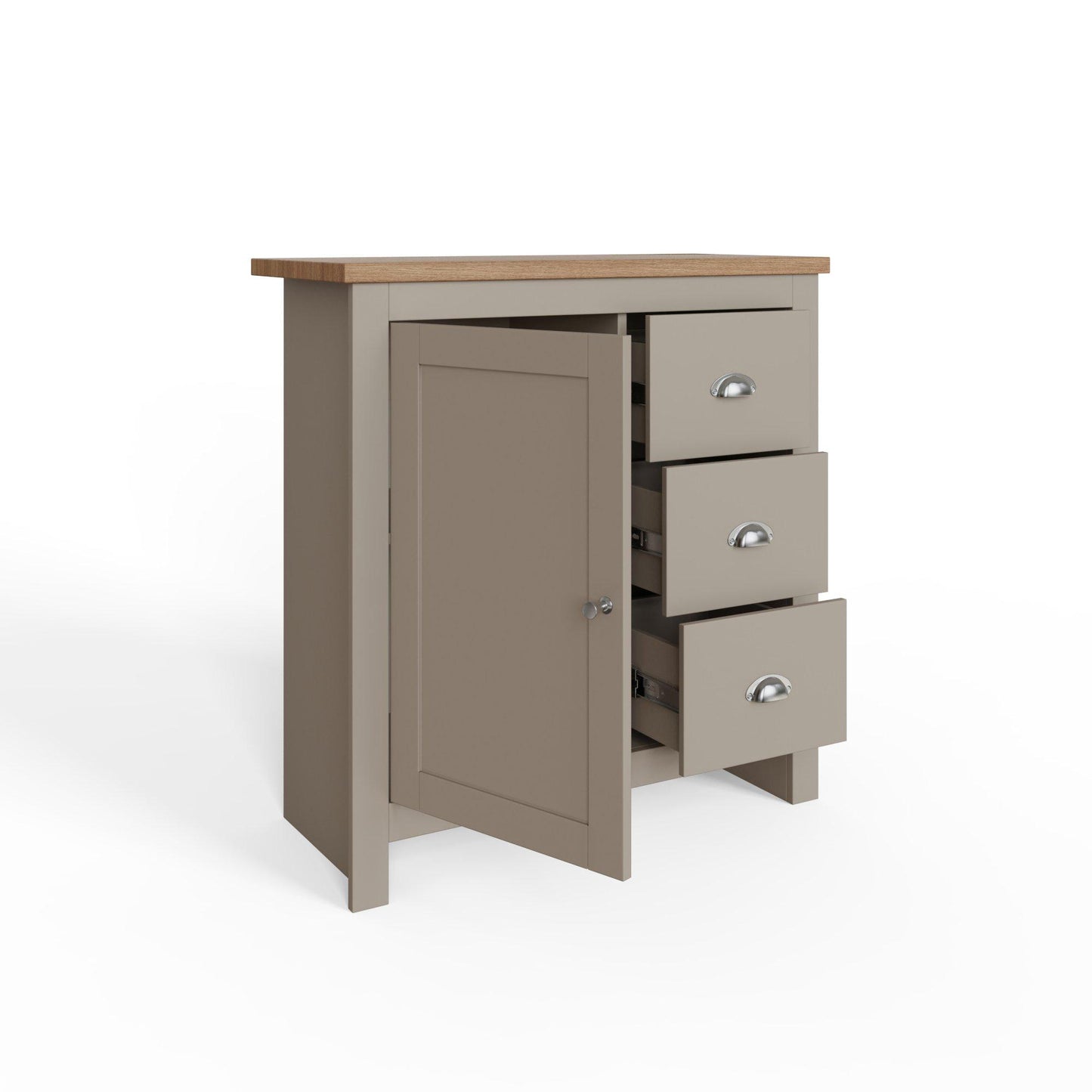 GFW Lancaster 3 Drawer Sideboard