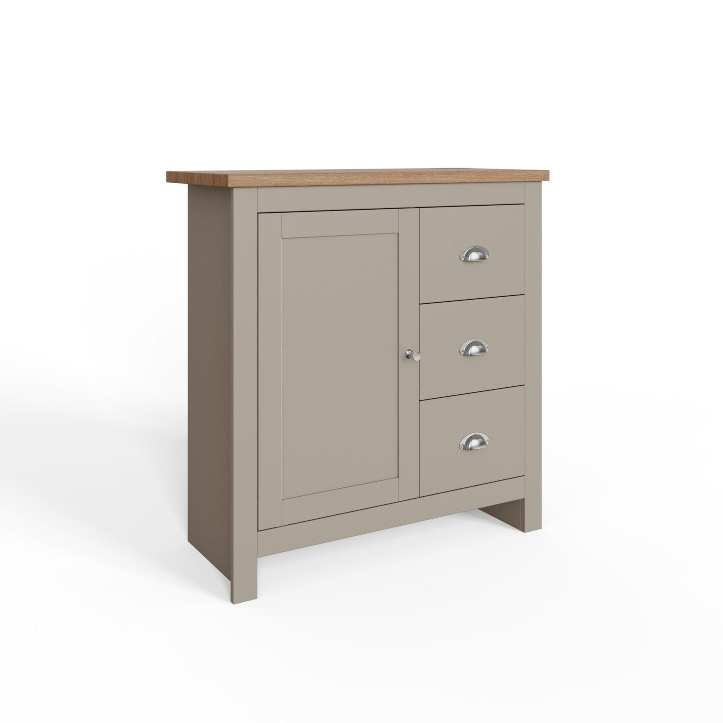 GFW Lancaster 3 Drawer Sideboard