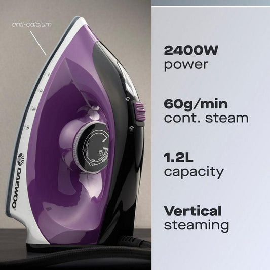 Steam Iron with 1.2L Station