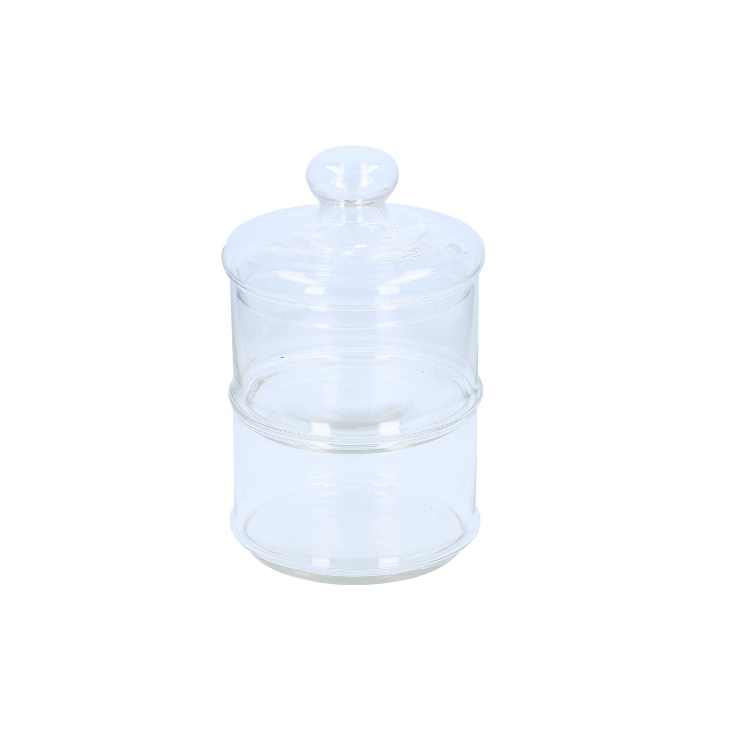Alpina ALPINA Glass Storage Jar 2-Tier O16x28cm