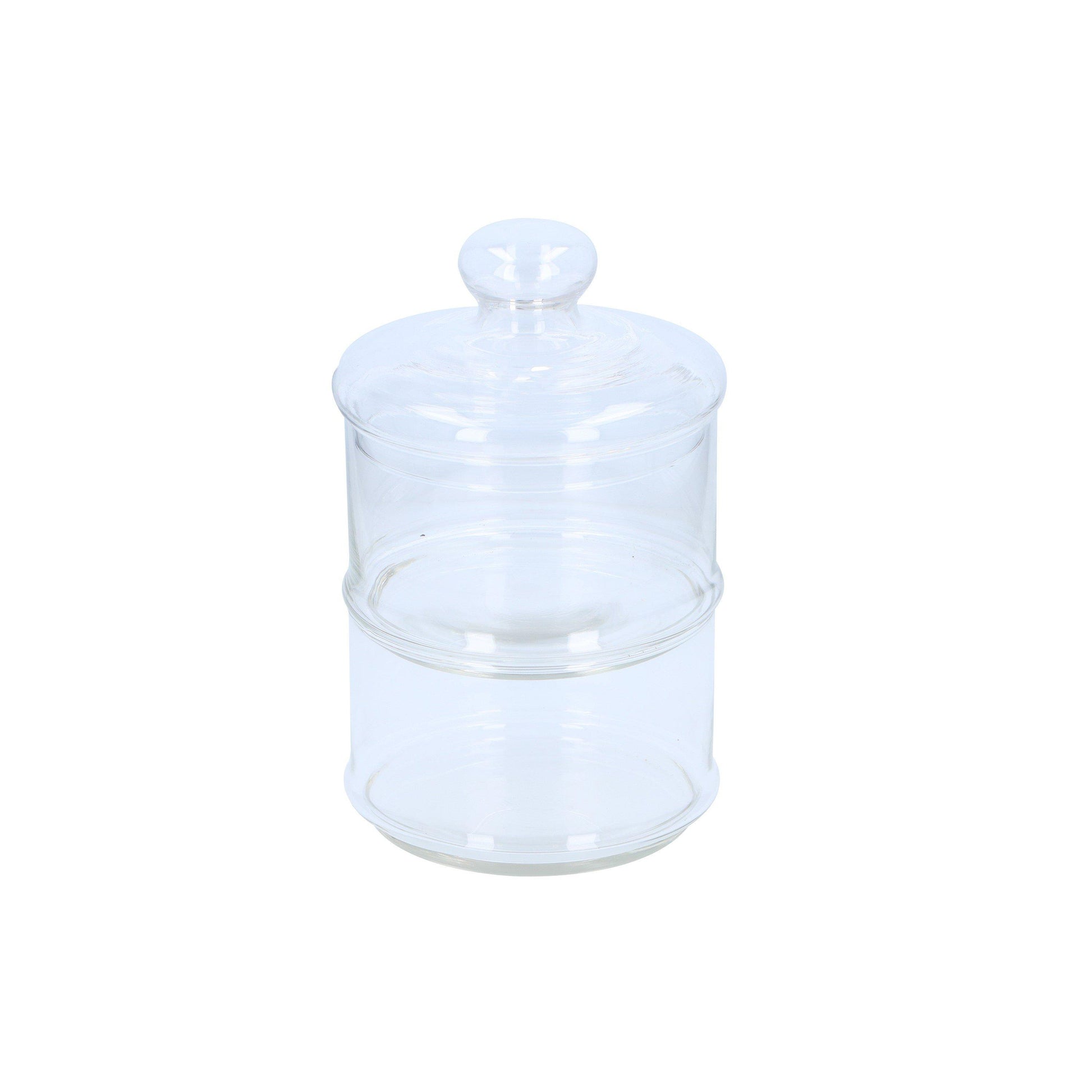 Alpina ALPINA Glass Storage Jar 2-Tier O16x28cm