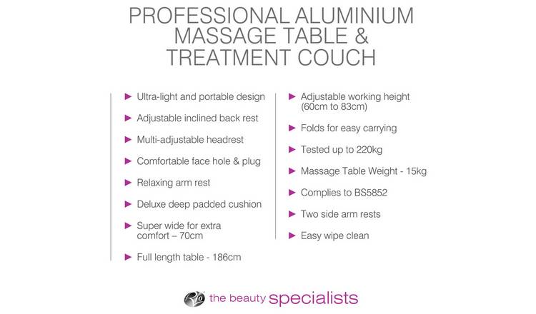 Rio Professional Ultra-Strong Massage Table