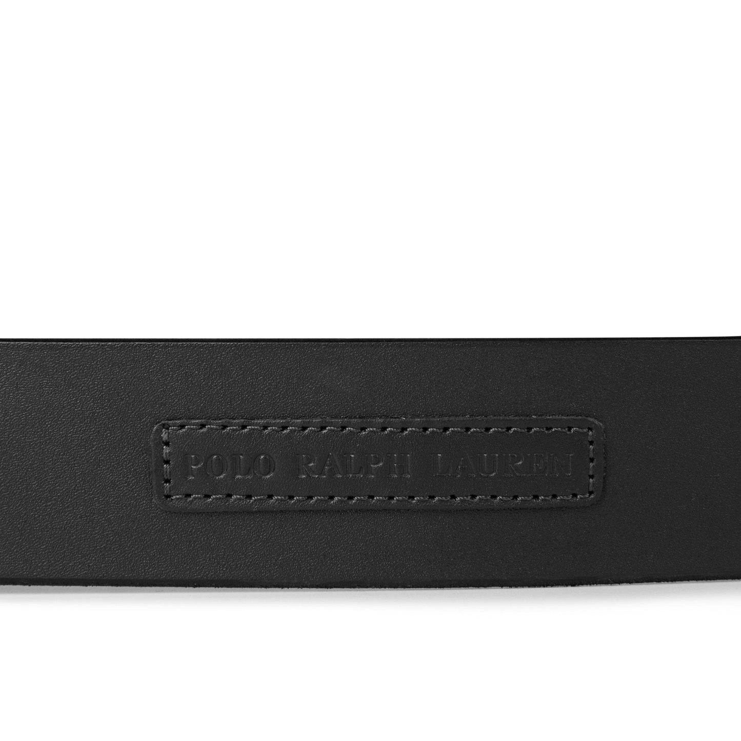 Polo Ralph Lauren Logo Patch Leather Belt