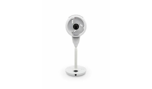 Meaco 1056P White Pedestal Fan - 12 Inch