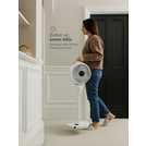 Meaco 1056P White Pedestal Fan - 12 Inch