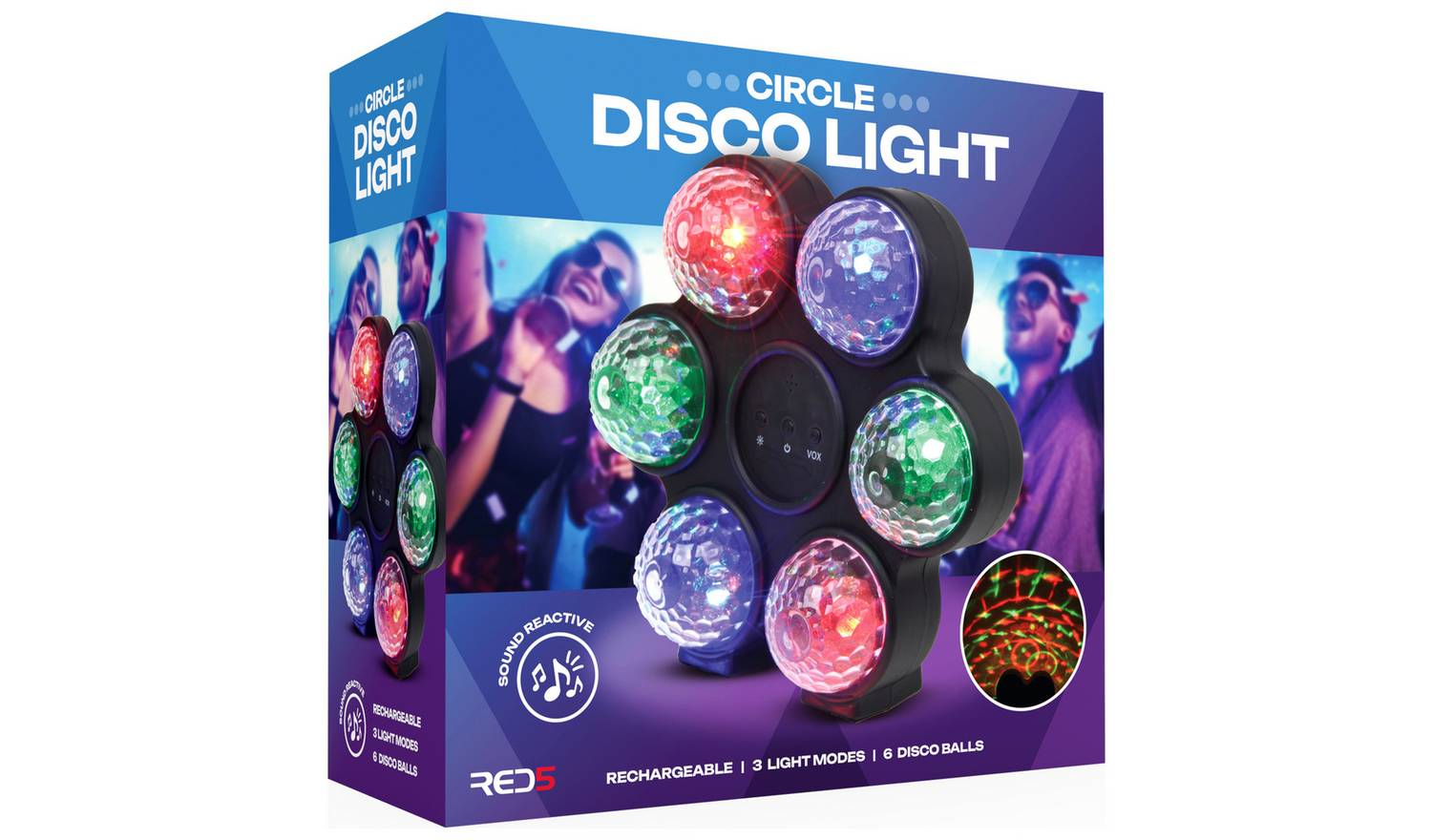 RED5 Circle Disco Light – Interactive Group