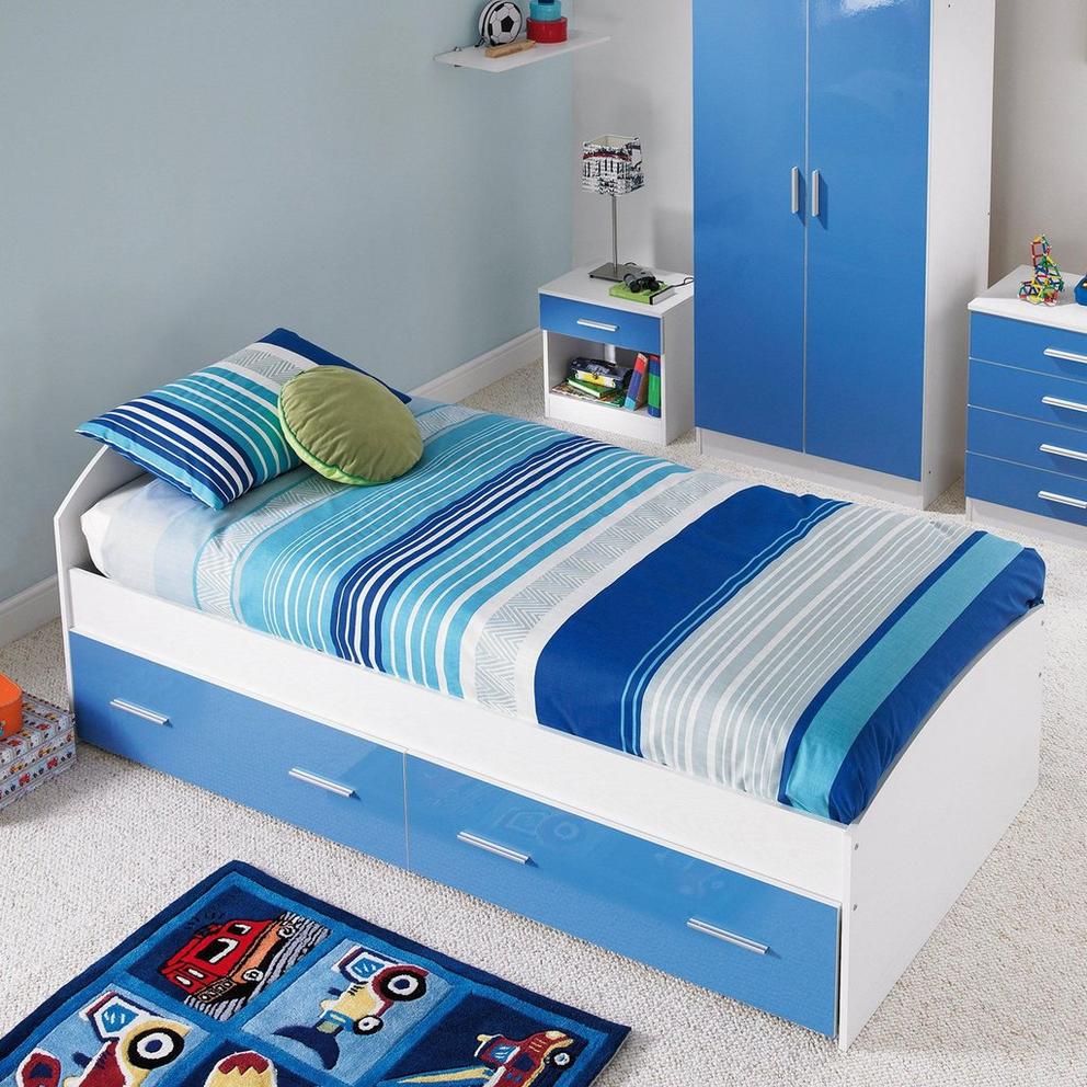 Carleton 2 Drawer Single Storage Bed