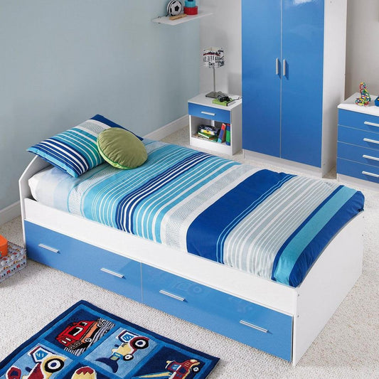 Homelife Carleton 2 Drawer Single Storage Bed