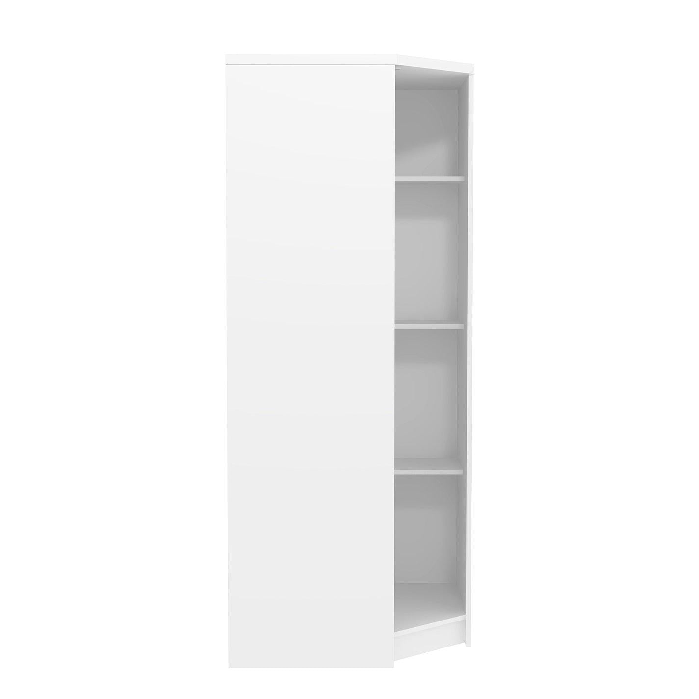 Corner Wardrobe with Mirror