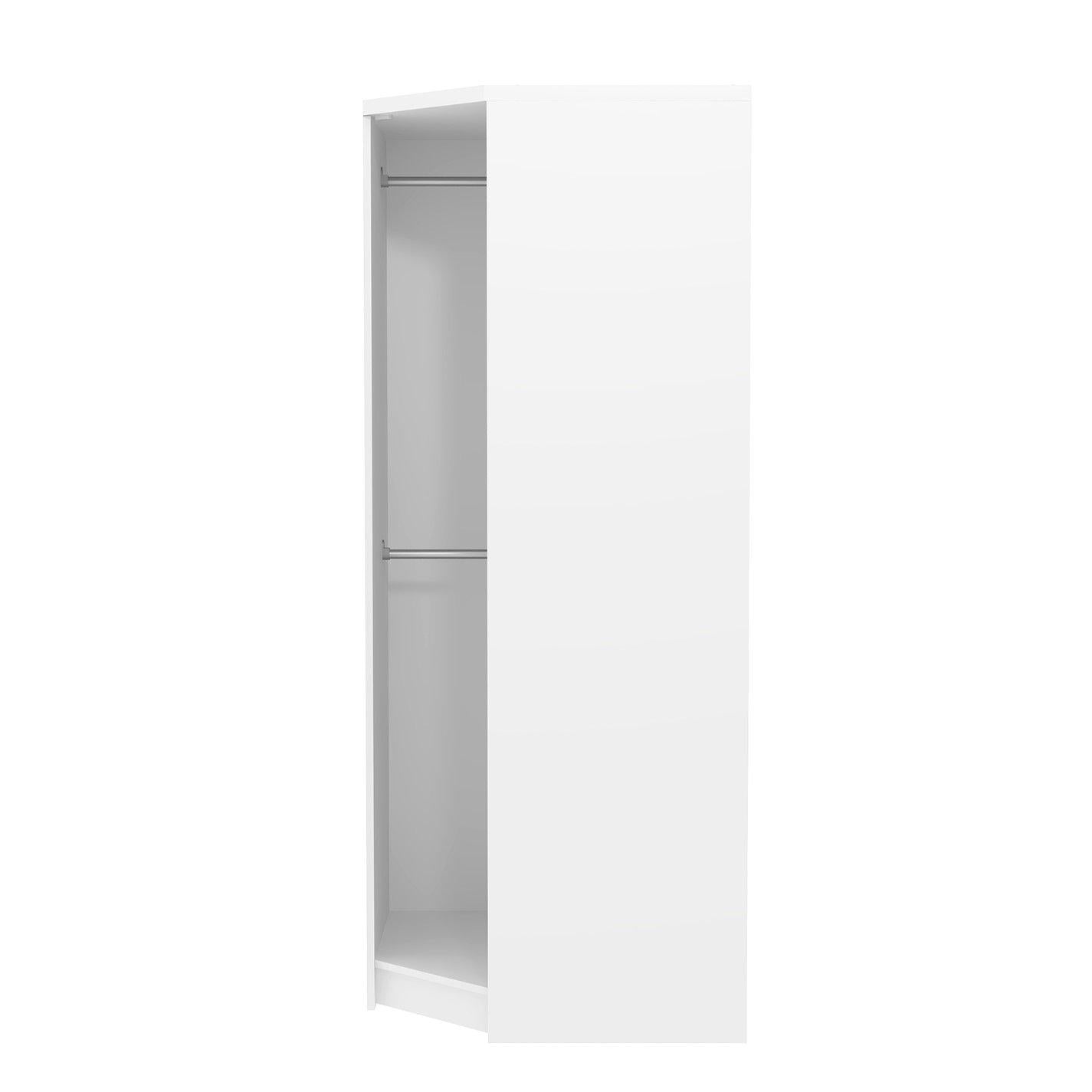 Corner Wardrobe with Mirror
