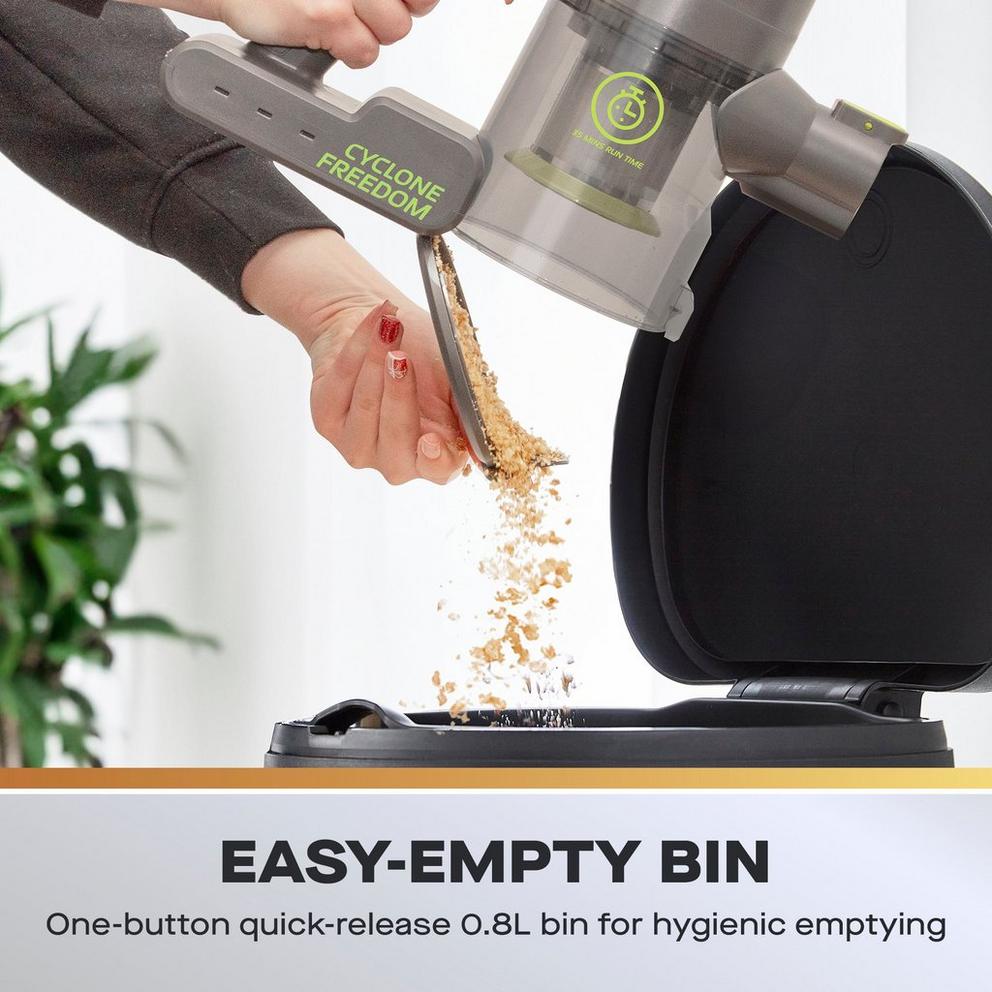 Cyclone Freedom 2in1 Cyclonic Stick Handheld Vacuum