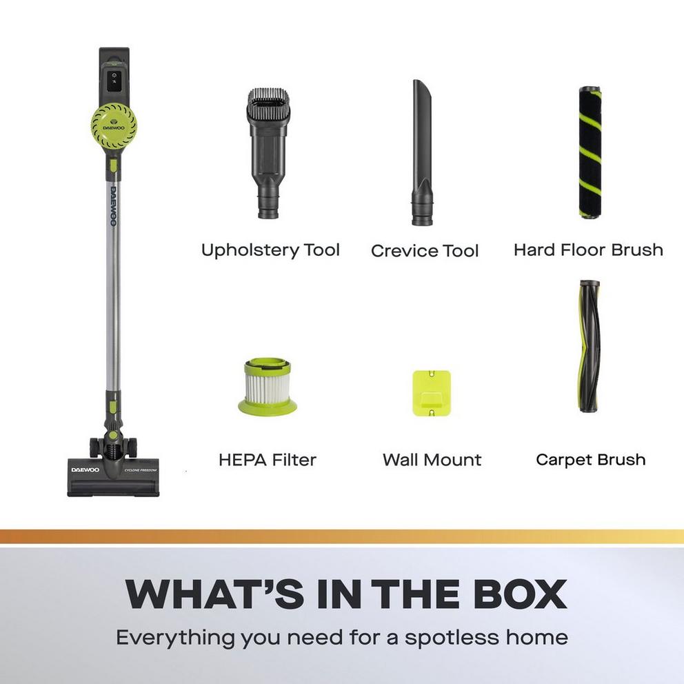 Cyclone Freedom 2in1 Cyclonic Stick Handheld Vacuum