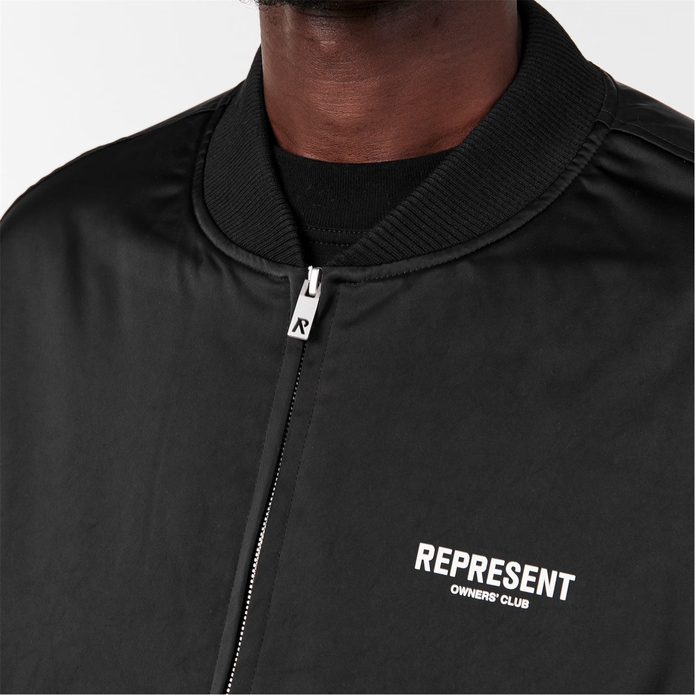 Men's Contrast Sleeve Varsity Jacket