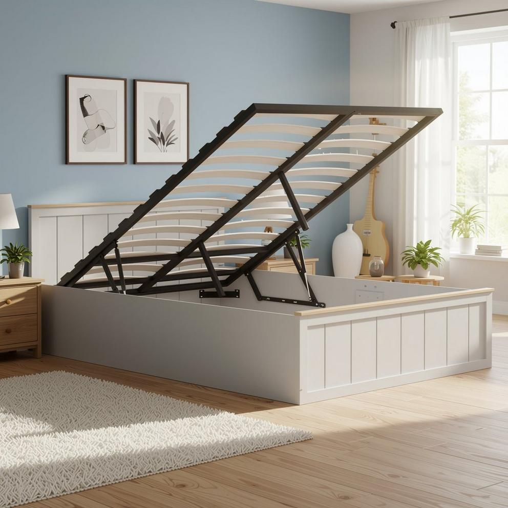 Lancaster Double Ottoman Bed