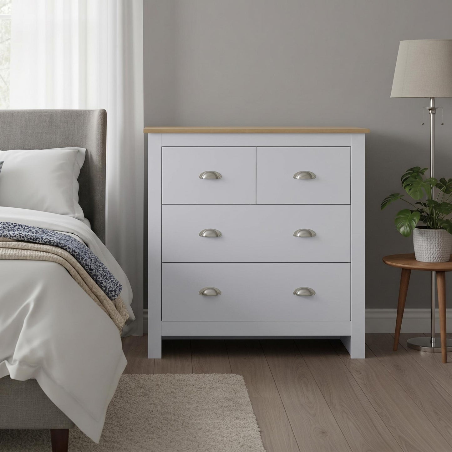 Jack Wills 4-Drawer Wood Chest of Drawers