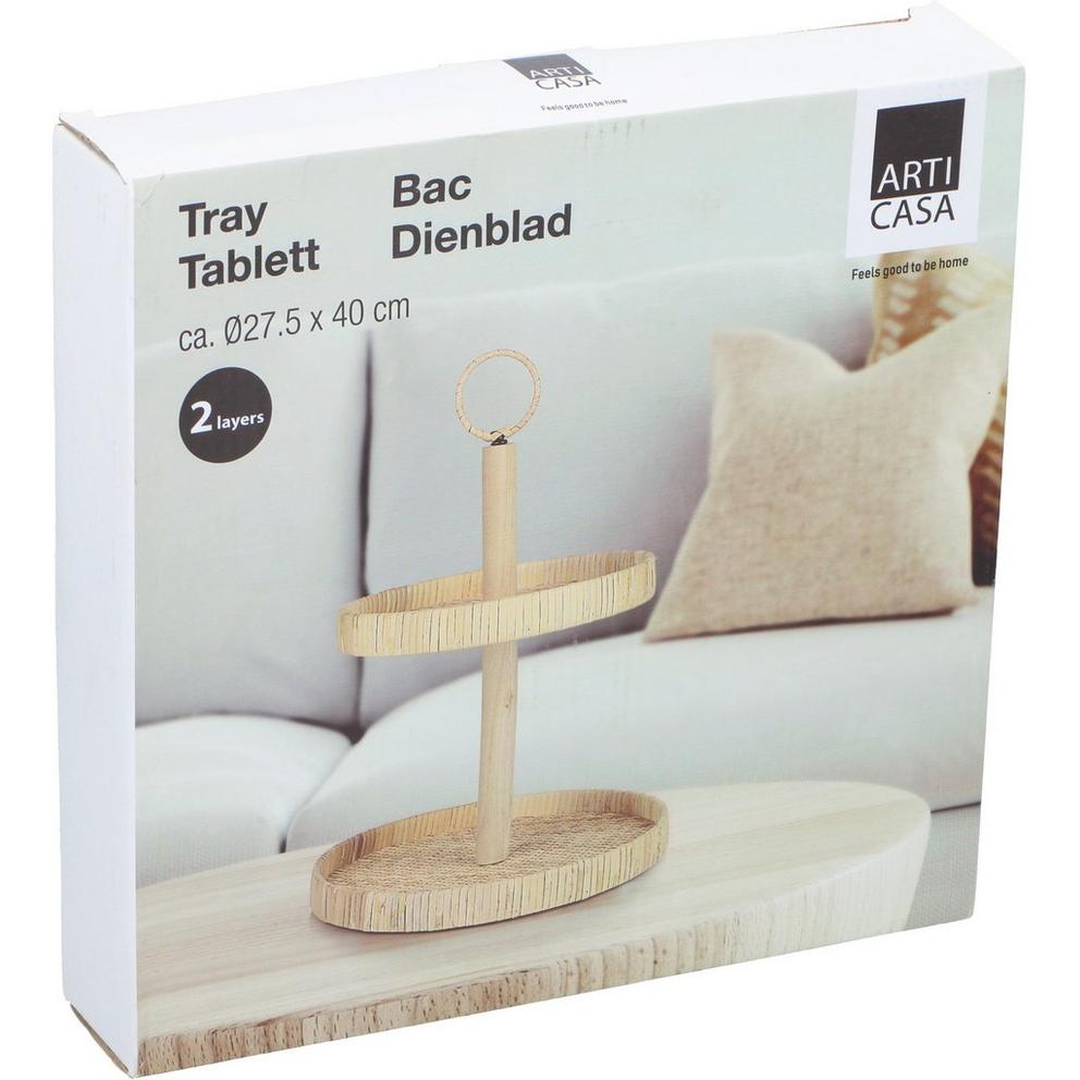 Arti Casa Rattan Bedside Table
