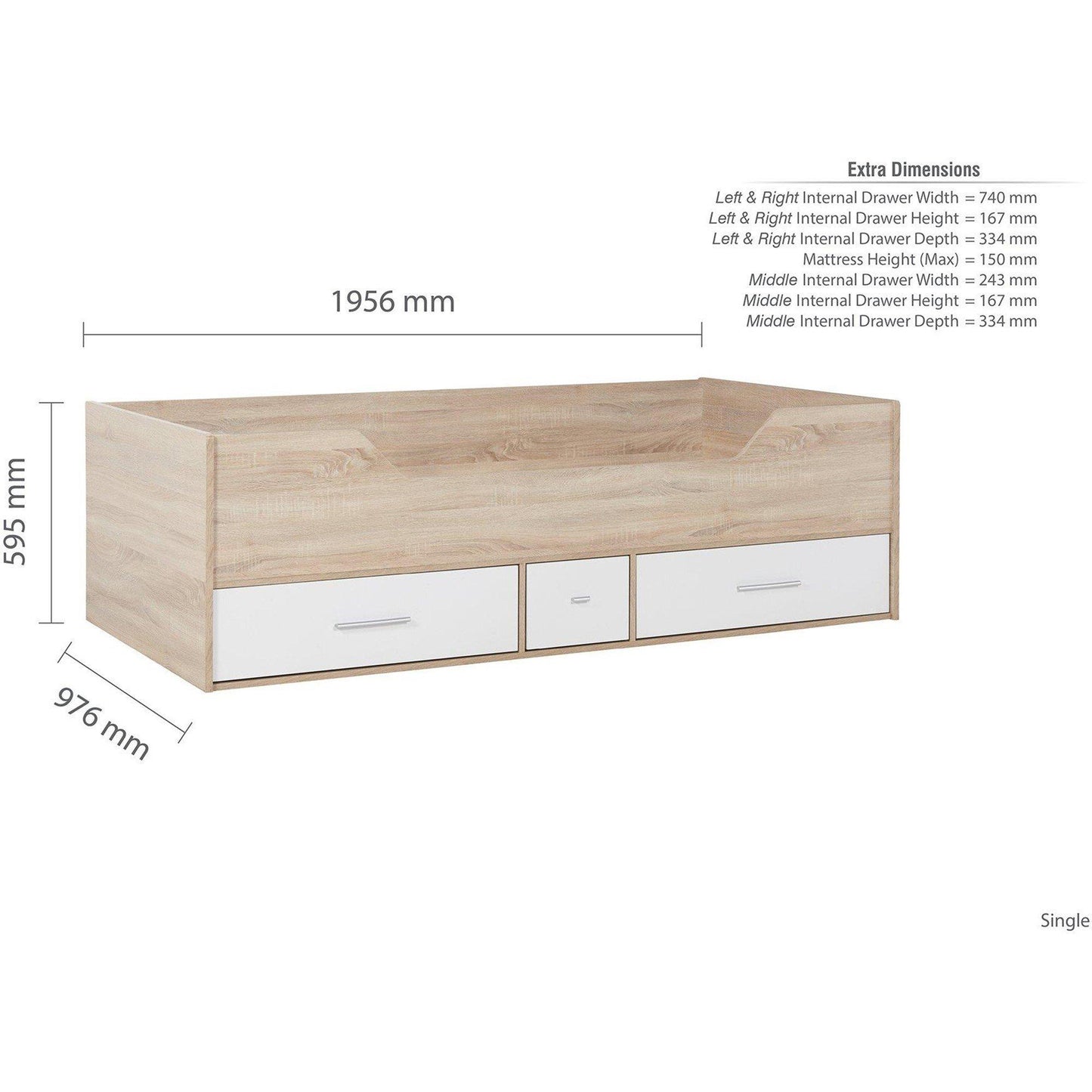 Birlea Camden Cabin Bed