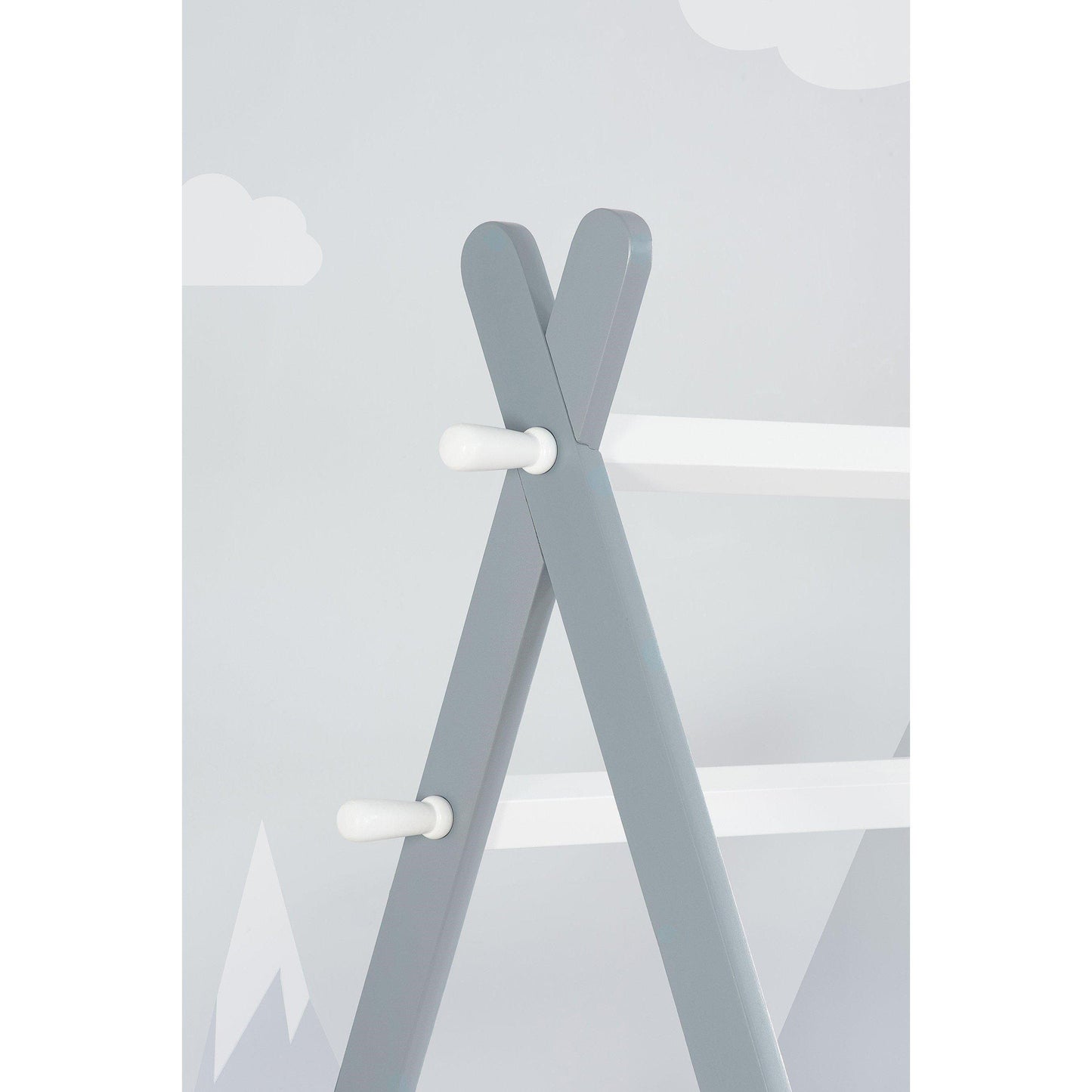 Birlea Teepee Bed White & Grey