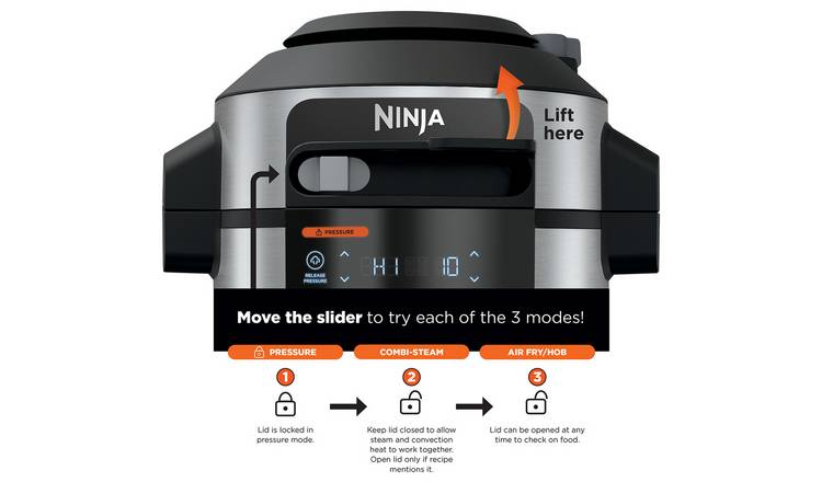 Ninja Foodi MAX 15-in-1 SmartLid 7.5L Multi Cooker Air Fryer