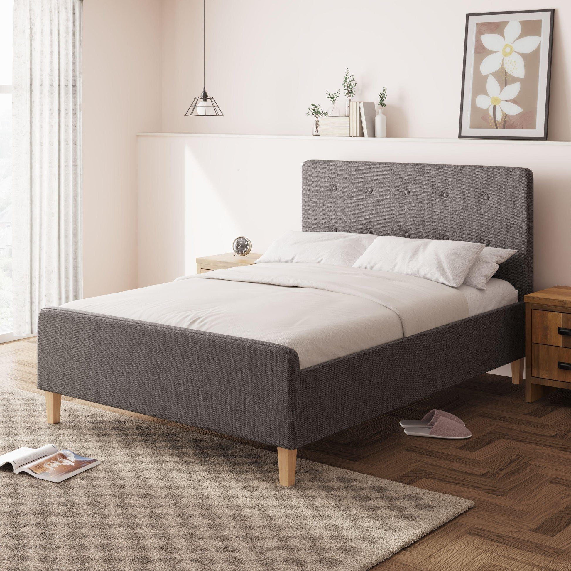 GFW Ashbourne Ottoman Bed without Mattress