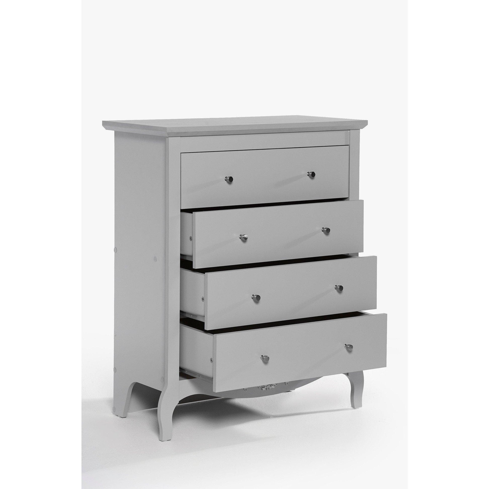 Homelife Juliette 4 Drawer Chest of Drawers