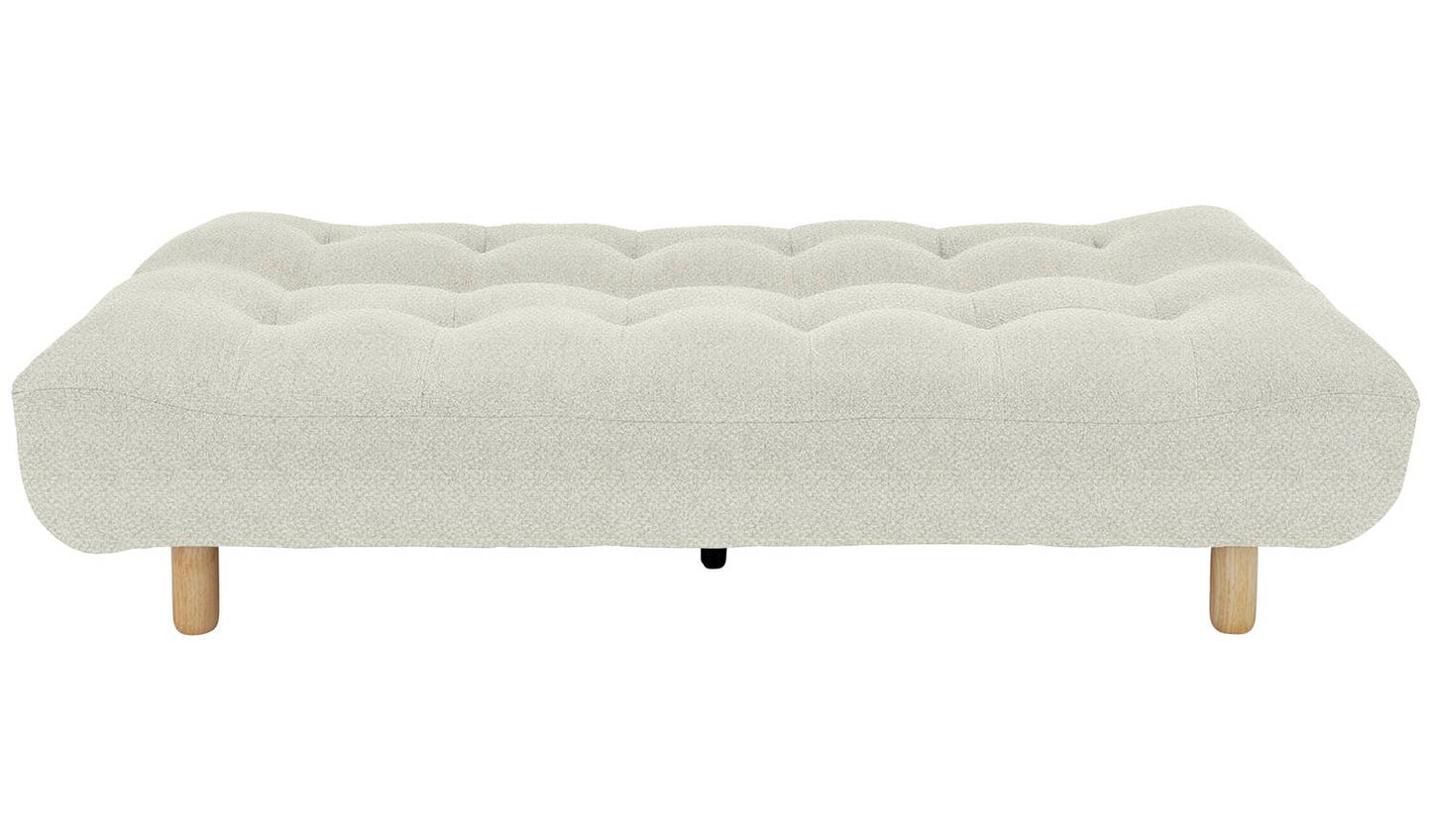Habitat Kota 3 Seater Boucle Clic Clac Sofa Bed - Cream
