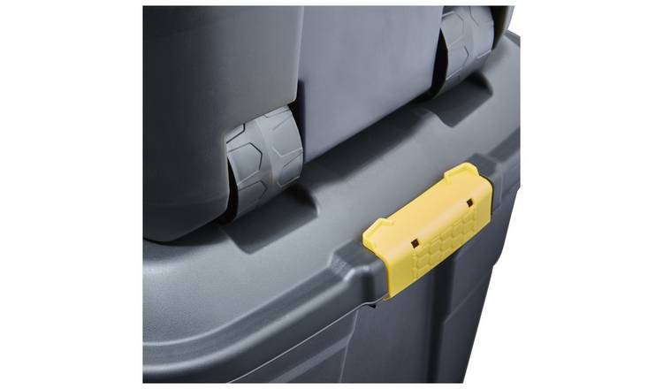 Strata 175L Heavy Duty Storage Trunk - Black