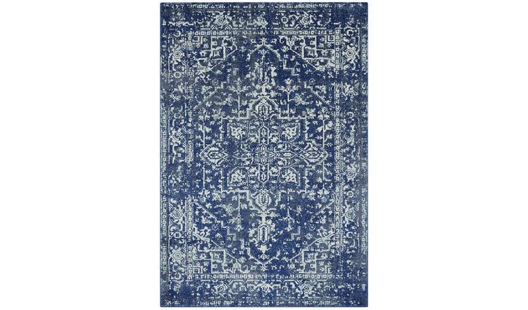 Asiatic Nova Abstract Rectangular Rug - 80x150cm - Blue