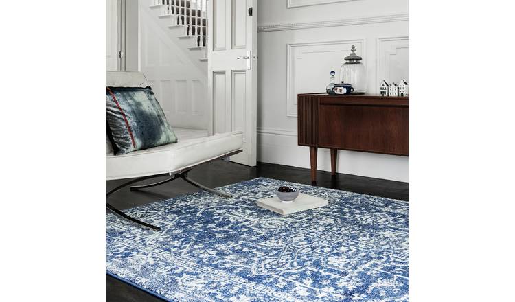 Asiatic Nova Abstract Rectangular Rug - 80x150cm - Blue