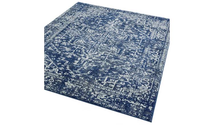 Asiatic Nova Abstract Rectangular Rug - 80x150cm - Blue