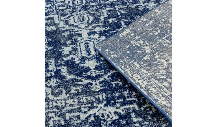 Asiatic Nova Abstract Rectangular Rug - 80x150cm - Blue