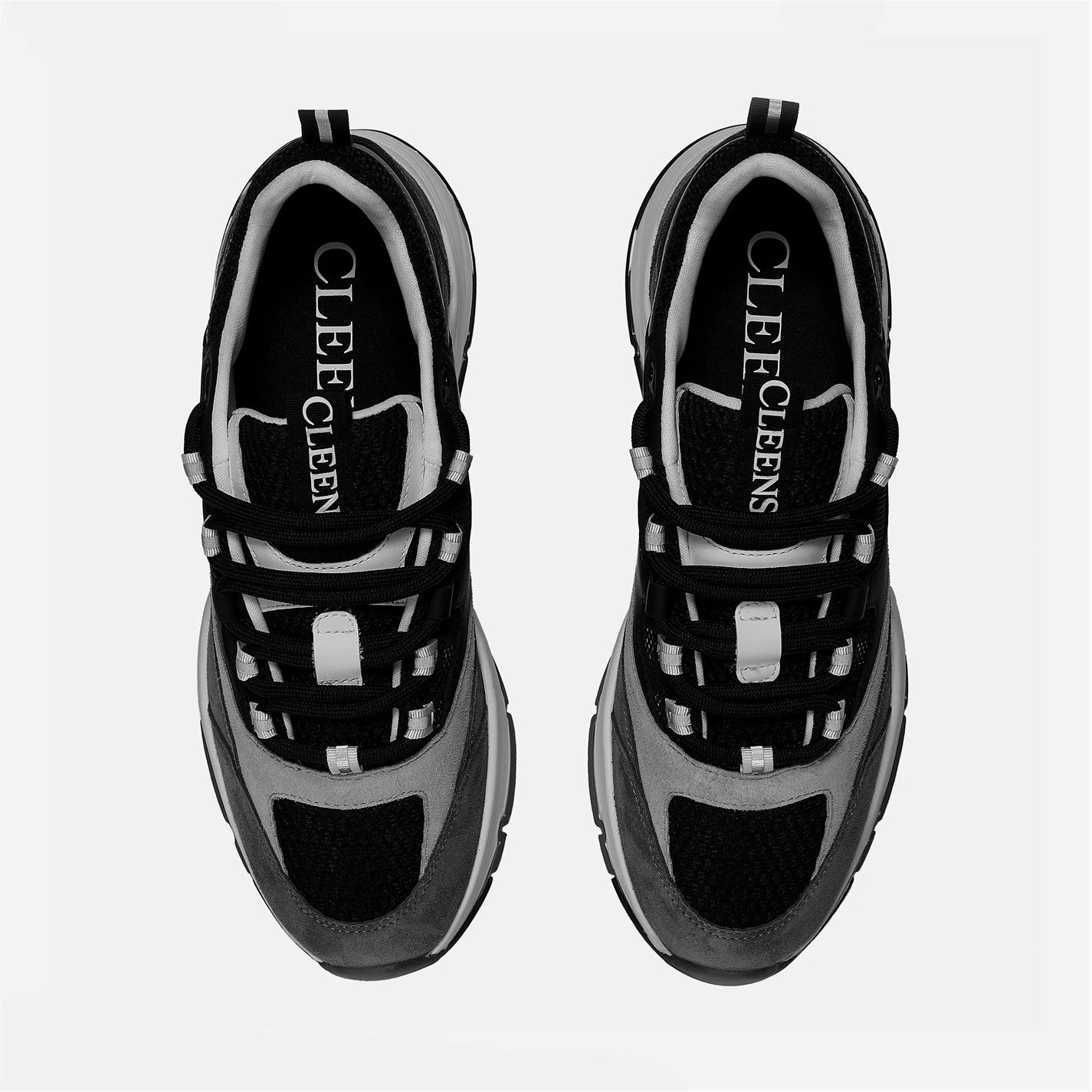 CLEENS Men's Aero Leather Trainers